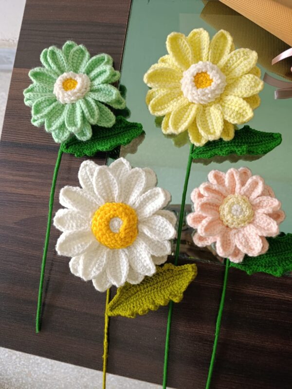 Crochet Flowers for Sale