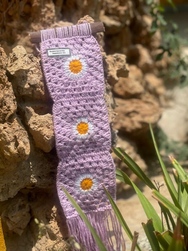 Handmade Crochet Wall Hanging - Add a Touch of Boho Chic to Your Home!